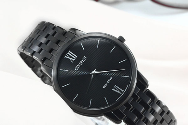 Đồng Hồ Nam Dây Kim Loại Siêu Mỏng Citizen AR1135-87E - Đen