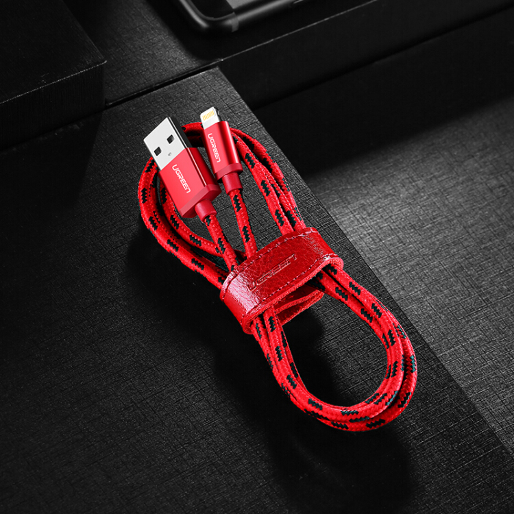 Cáp Sạc Điện Thoại Di Động USB Cho Iphone5s / 6s / 7P / SE / Ipad Pro / Air 2 Meters 6 / 5s / 7 Apple 40481 – Đỏ