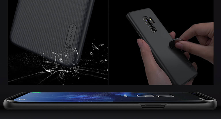 Ốp Lưng Samsung Galaxy S9 Plus Nillkin (Đen) - Hàng Chính Hãng