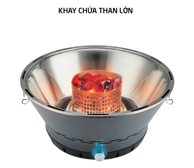 Bếp Nướng Than Portable Outdoor Grill Lock&Lock EJG441