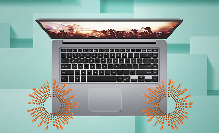 Laptop Asus Vivobook A411UA-EB447T Core i3-7100U/Win10 (14.1 inch) - Gold - Hàng Chính Hãng