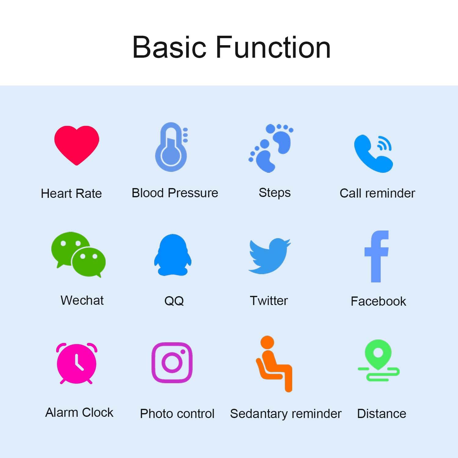 Đồng Hồ Cảm Ứng OEM Smart WristBand