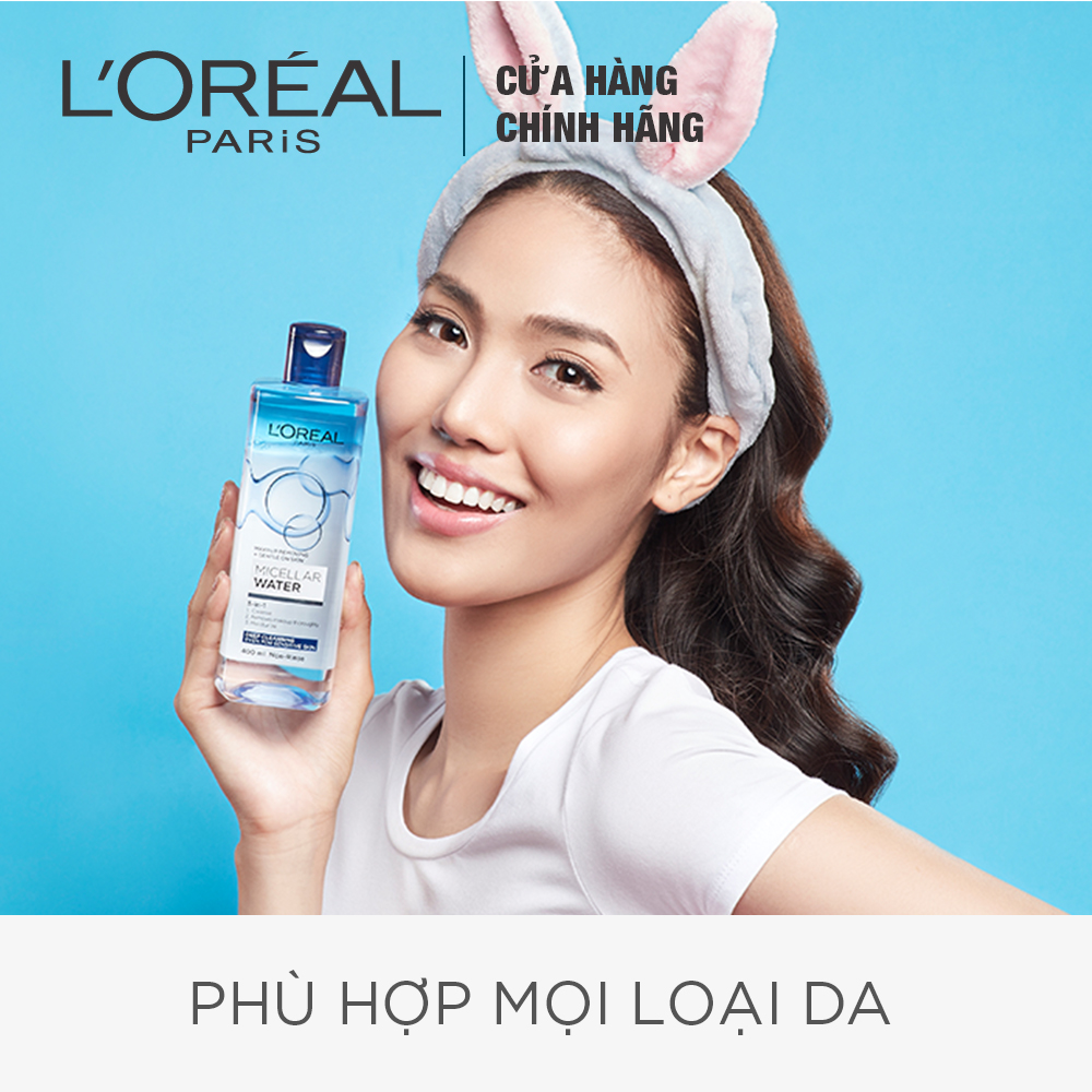 Nước Tẩy Trang L'Oreal 3 In 1 Micellar Làm Sạch Sâu (250ml)