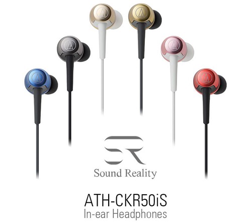 Tai Nghe Nhét Tai Audio Technica ATH0CKR50iS - Hàng Chính Hãng