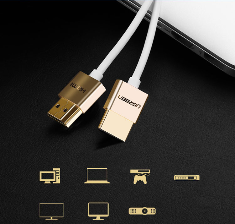 Cáp HDMI 2.0 Ugreen 0.5M 40487 - Hàng Chính Hãng