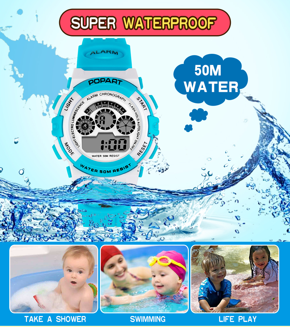 Đồng Hồ Trẻ Em Cho Bé Popart 448 - DHA500