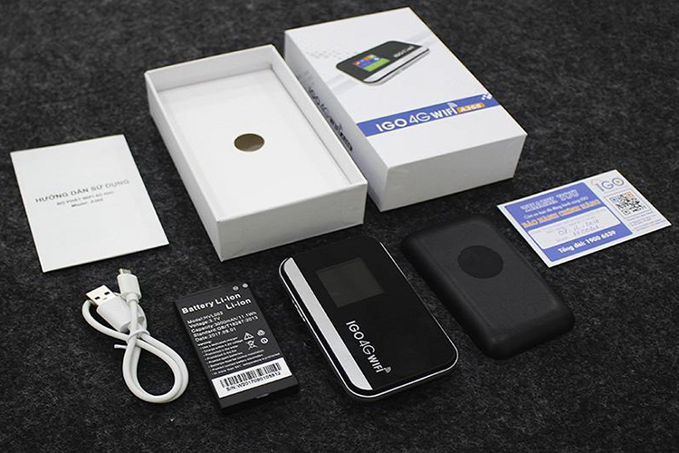 Bộ Phát Wifi 4G IGO A368 - Hàng Chính Hãng