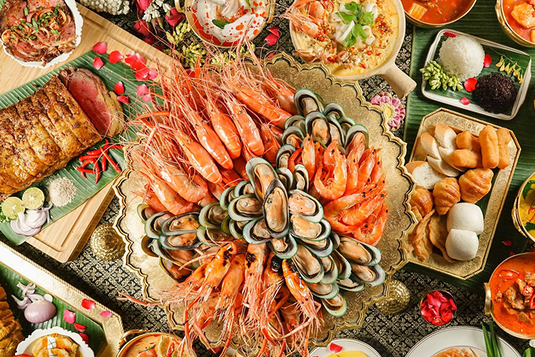 Vé Buffet Trưa Hải Sản Ở Baiyoke Sky Bangkok, Thái Lan