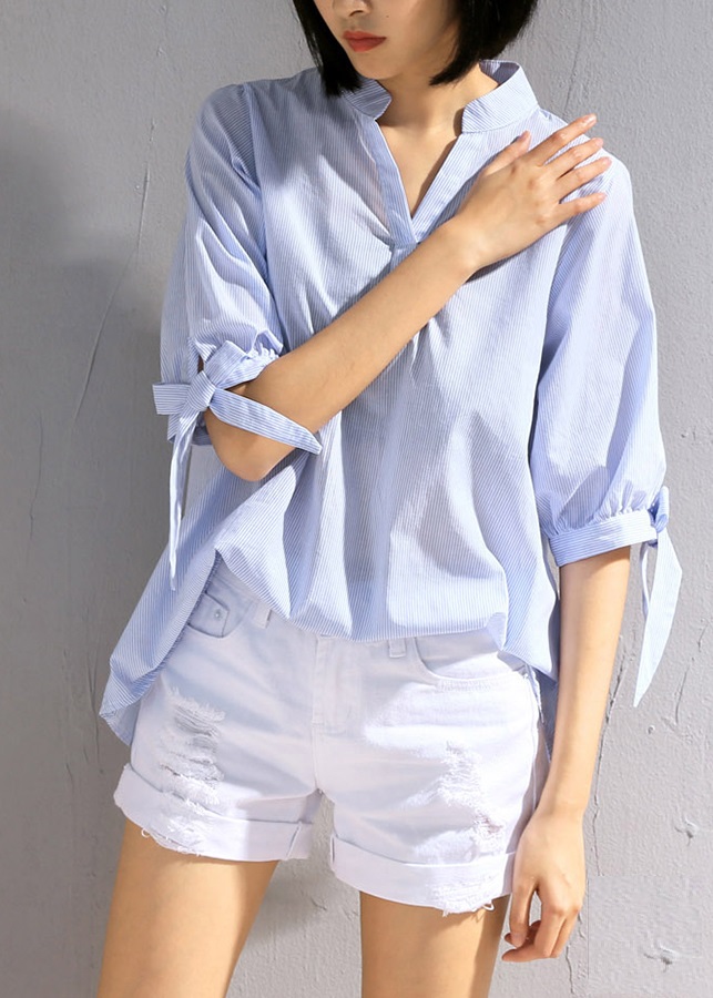 Áo nữ tay lỡ thắt nơ sm174