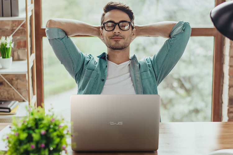 Laptop Asus Vivobook 14 A411UA-EB678T Core i5-8250U/ Win10 (14 inch) - Gold - Hàng Chính Hãng