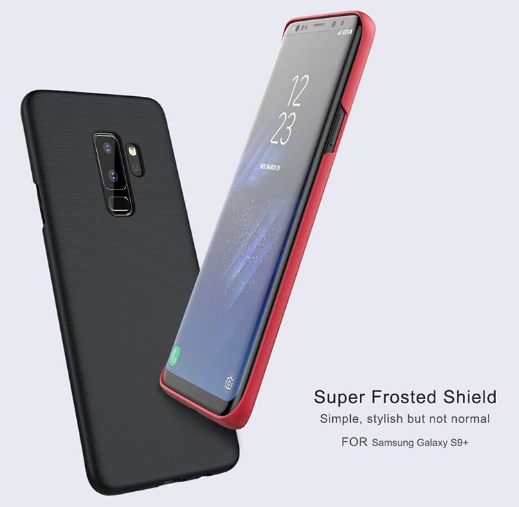 Ốp Lưng Samsung Galaxy S9 Plus Nillkin (Đen) - Hàng Chính Hãng