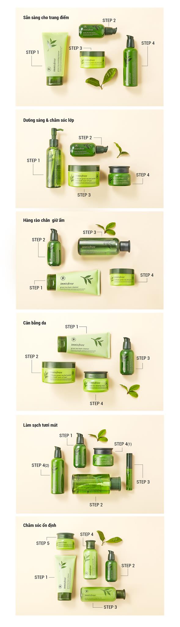 Dầu Tẩy Trang Từ Trà Xanh Đảo Jeju Innifree Green Tea Cleansing Oil (150ml) (New)