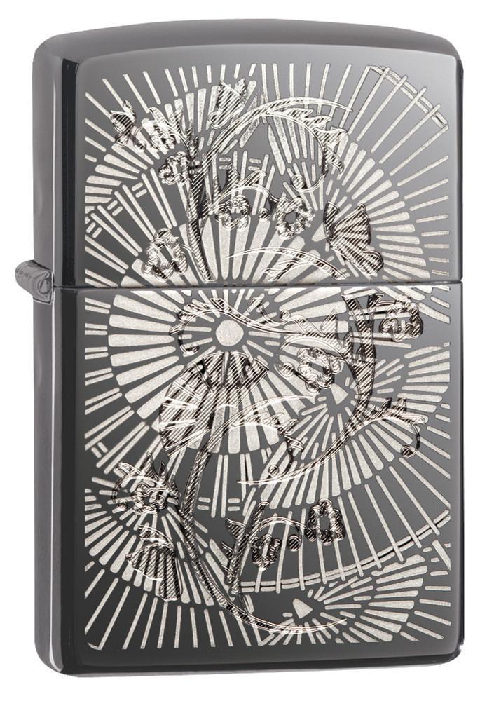 Zippo-Asian-Floral-Black-Ice-29421-1