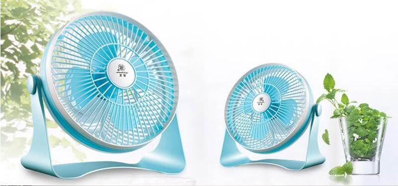 Wahson fan / USB fan / USB mini mute learning office desk WZ-USB6A blue and white