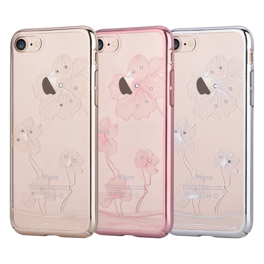 Ốp Lưng Iphone 7 Coma Crystal Flora 360