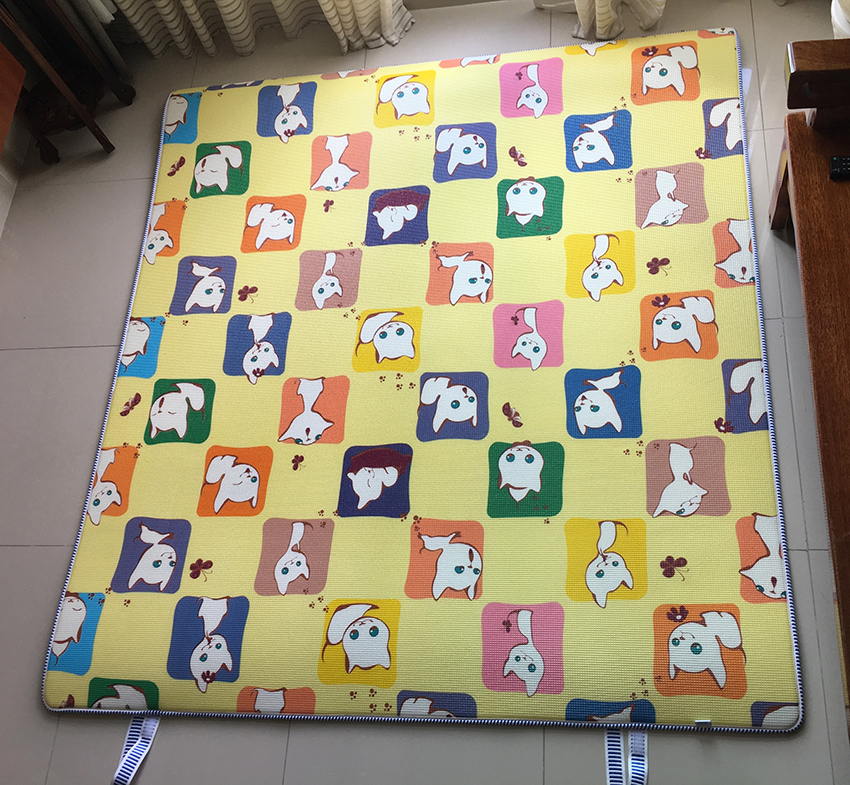 Thảm Chơi Cho Bé Lamilon 2 Mặt LAMI09 (1m8 x 2m) 