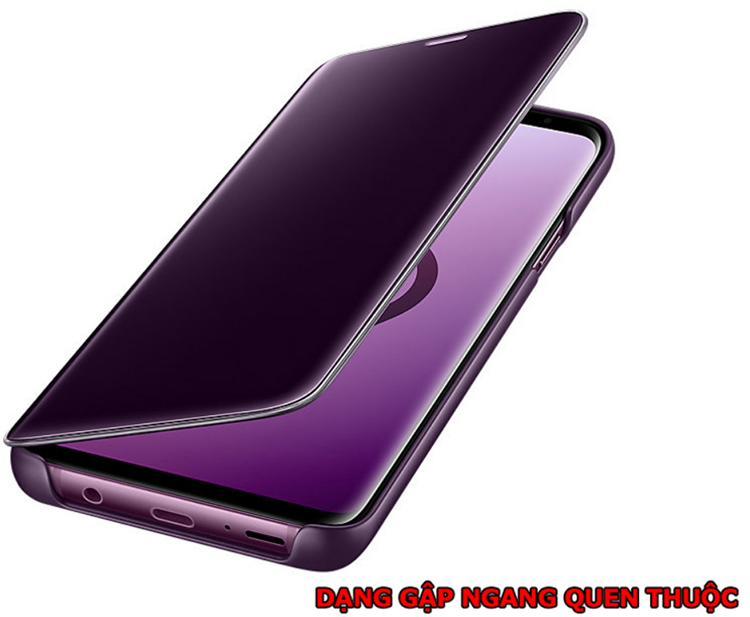 Bao Da Samsung Clear View Standing Galaxy S9 Plus - Hàng Chính Hãng