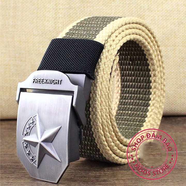 Thắt lưng nam quân đội free knight