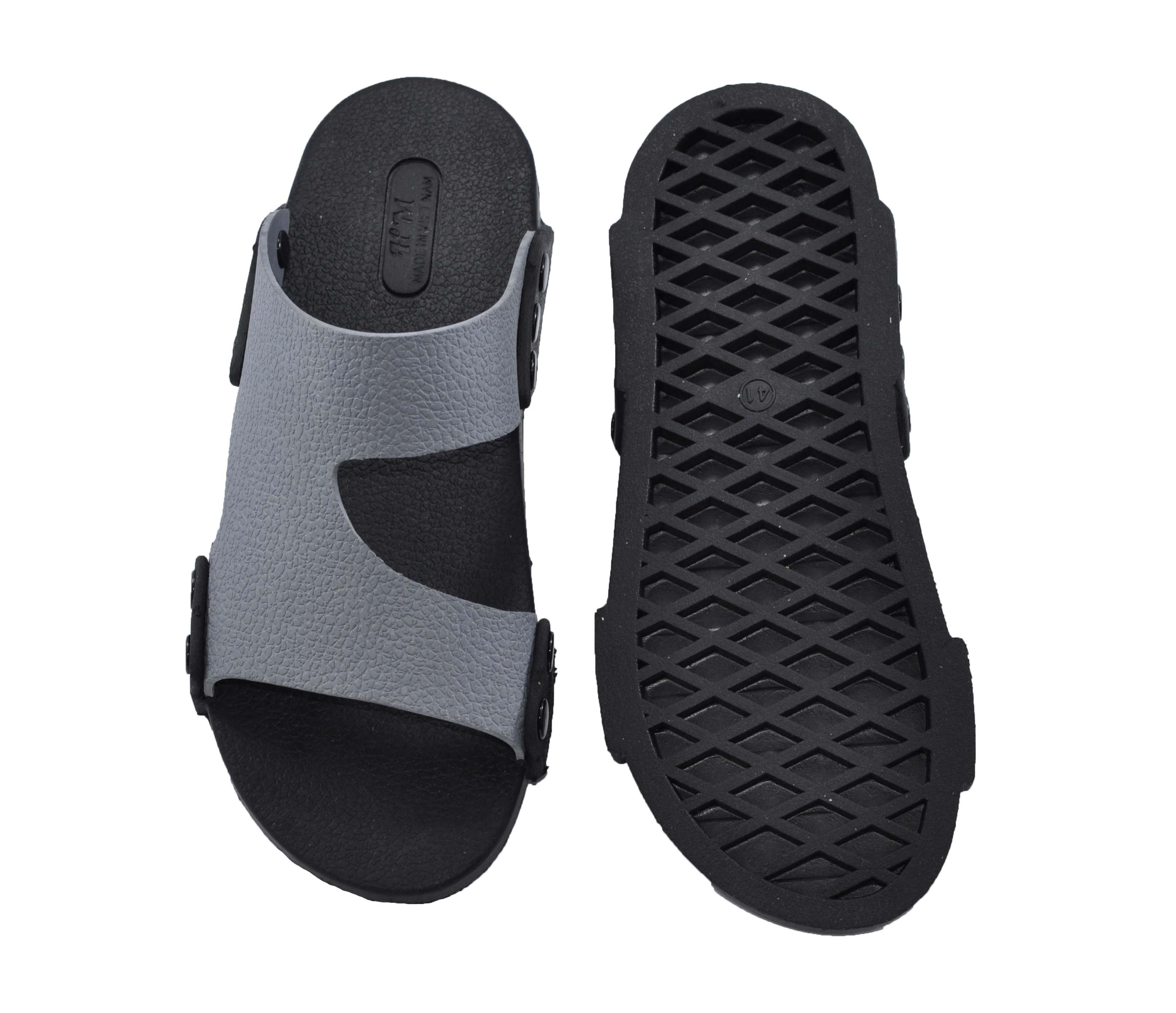 Dép cao su nam phong cách cổ điển - TCM-72 ( Xám)