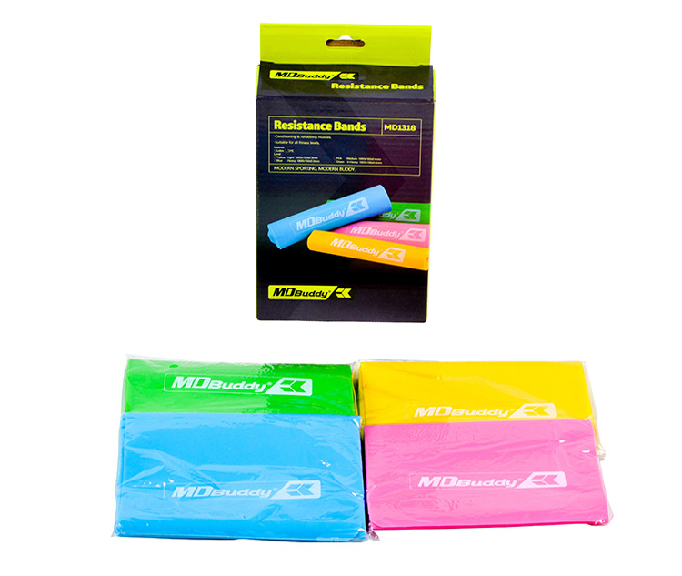 Bộ 4 dây đàn hồi tập thể dục MDBuddy MD1318