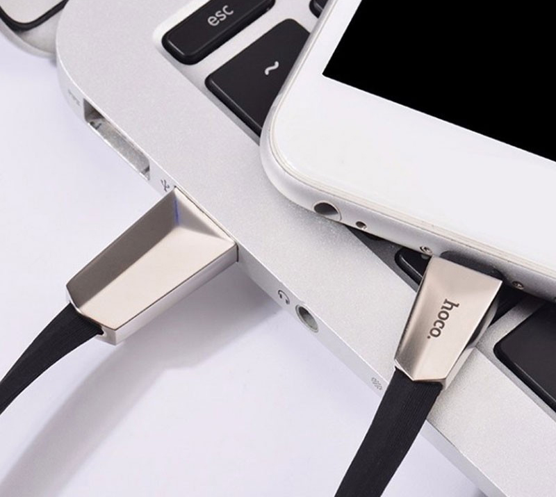 Cáp Sạc Nhanh Đầu Thép Micro USB Hoco X4 - Hàng Chính Hãng 1