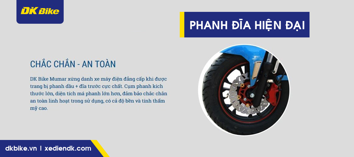 Xe Đạp Điện DK Bike Mumar - Xanh
