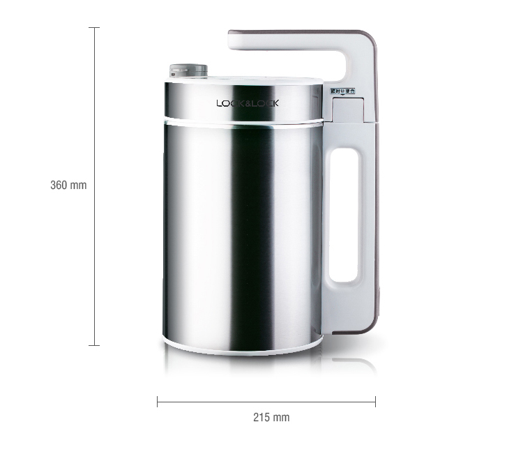 Máy Làm Sữa Đậu Nành Lock&Lock EDJJ-500 (1.5L) - Bạc