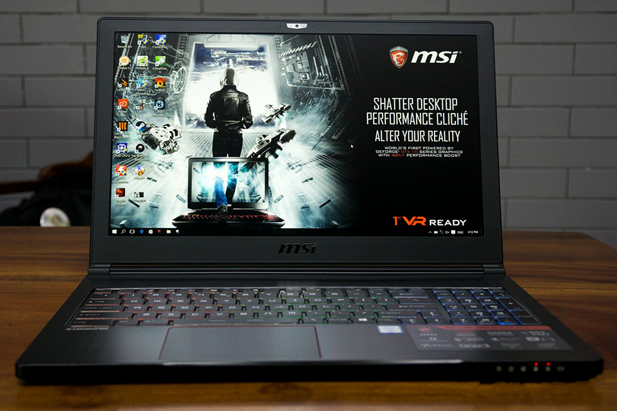 Laptop MSI GS63 Stealth 7RD-226XVN Core i7-7700HQ/Dos (15.6 inch) - Đen - Hàng Chính Hãng