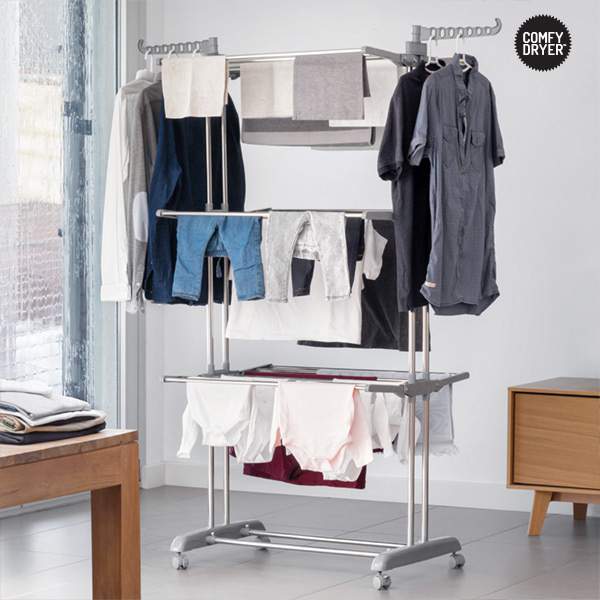 Giàn phơi đồ, giàn phơi quần áo 6 cánh Hàn Quốc