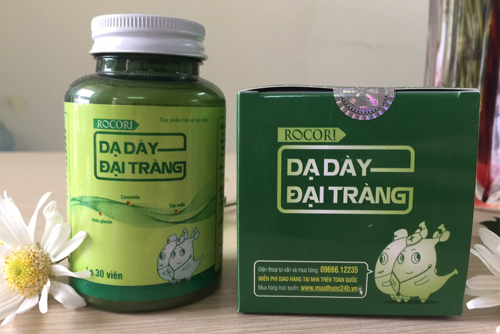 Thực Phẩm Chức Năng Viên Rocori Dạ Dày Đại Tràng (30 Viên / Hộp)