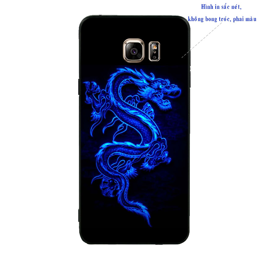 Ốp lưng viền TPU cao cấp cho Samsung Galaxy Note 5 - Dragon 01