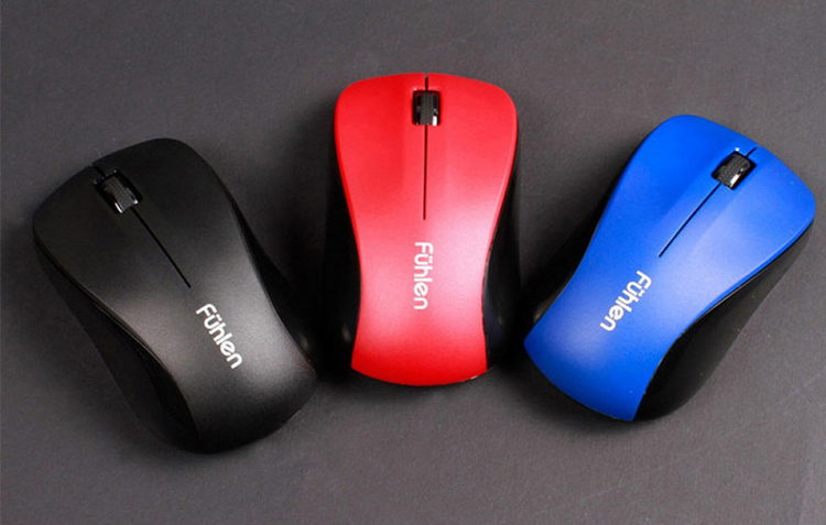 Máy Tính Xách Tay Tiết Kiệm Năng Lượng Cho Nam Và Nữ Tại Nhà Kèm Chuột Không Dây Fuller M65 - Đen, Đỏ 