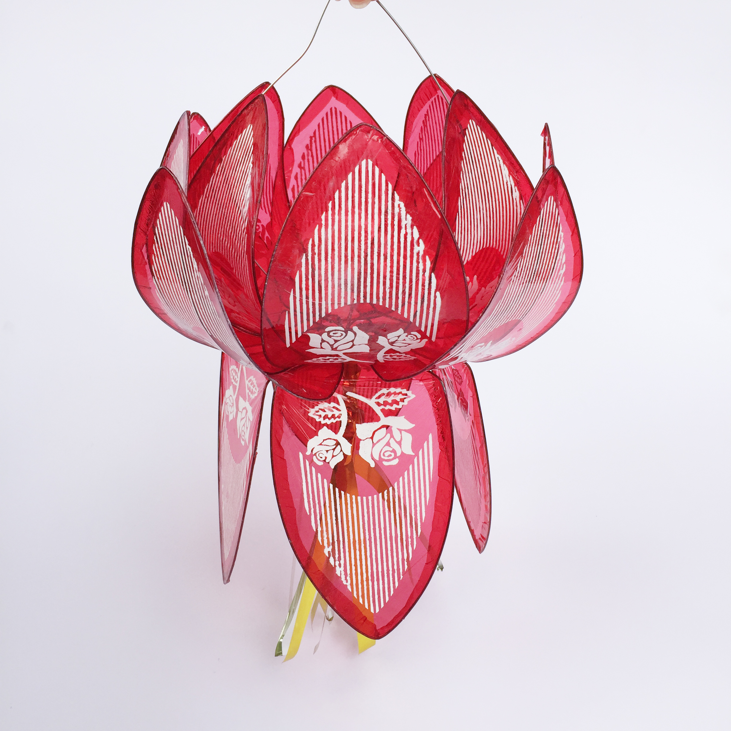 Đèn lồng trung thu truyền thống hình hoa sen cỡ to