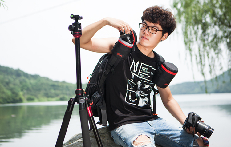 Túi Đựng Ống Kính Máy Ảnh Rimma (EIRMAI) AC06 Đa Chức Năng, Có Đai Đeo  Chuyên Dụng