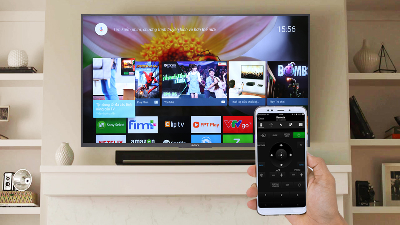 Android Tivi Sony 55 inch 4K UHD KD-55X7500F VN3