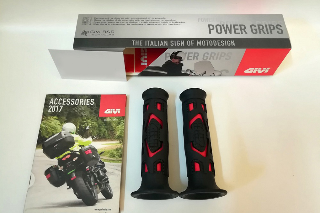 Bao Tay Cầm Givi Màu Đen Đỏ TG11NR