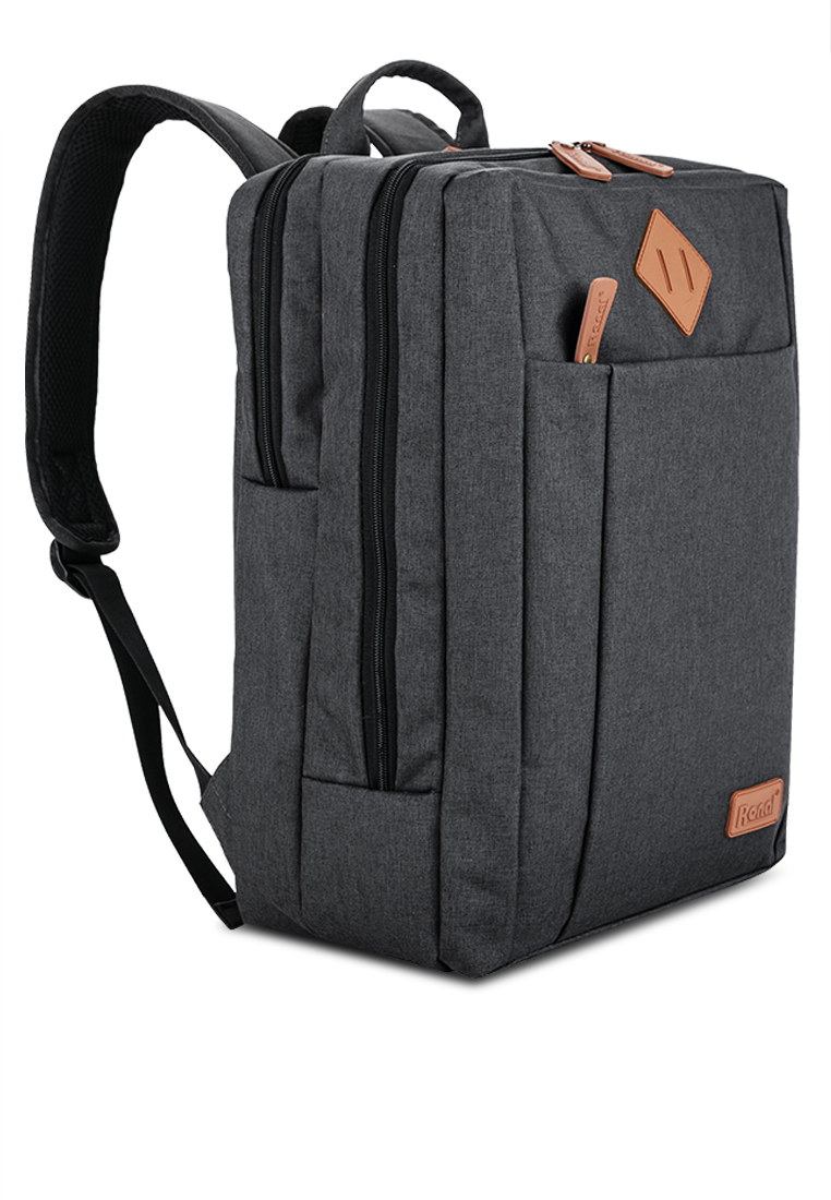 Balo Laptop Ronal BL88 15,6" - Đen Logo Bò