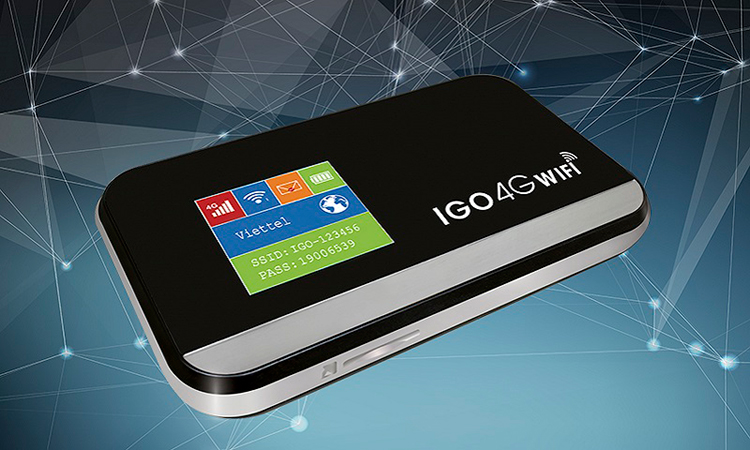 Bộ Phát Wifi 4G IGO A368 - Hàng Chính Hãng