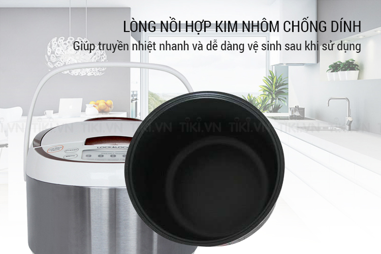 Nồi Cơm Điện Tử Lock&Lock EJR351BRW - 1.8L