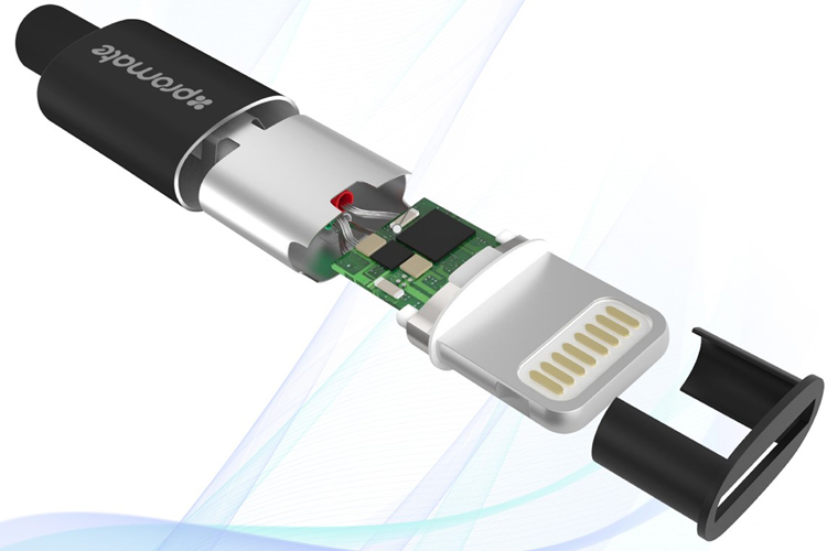 Cáp Lightning Promate Linkmate-LTF2 MFi Certified - 2m - Hàng Chính Hãng