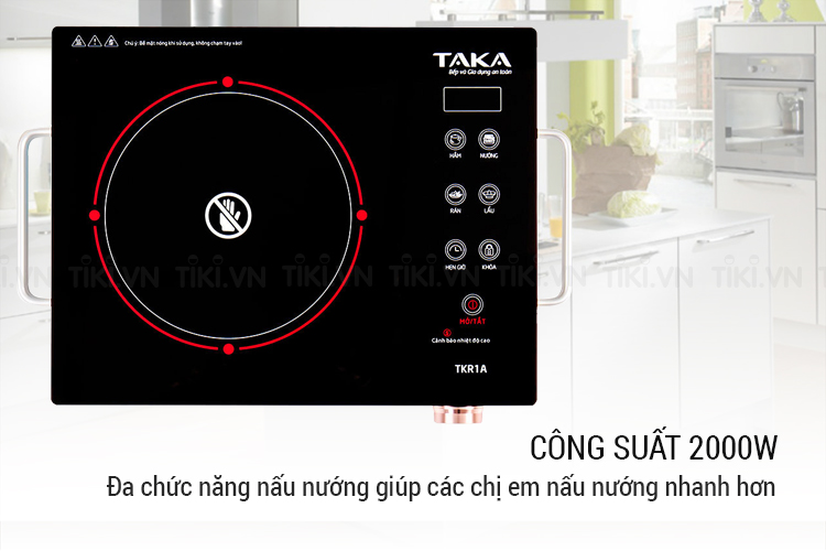 Bếp Điện Từ Đơn Taka TKR1A (2000W)
