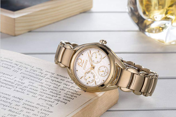 Đồng Hồ Nữ Dây Kim Loại Citizen FD2023-56A - Trắng