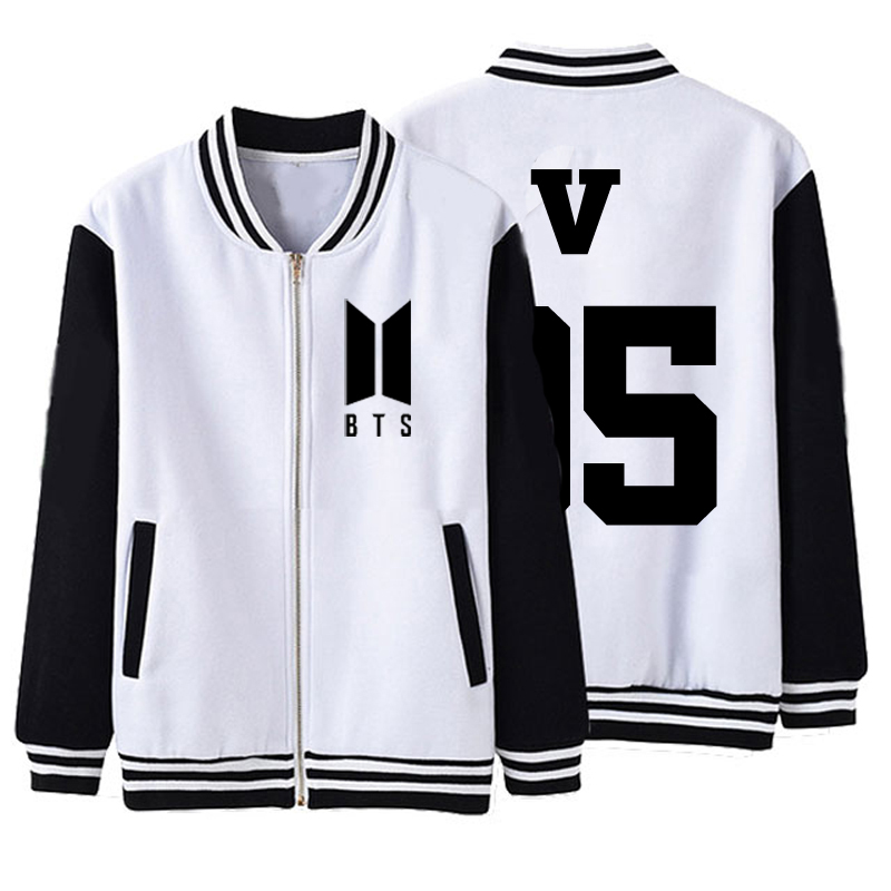 Áo Khoác Bomber BTS V Áo Khoác Bóng Chày Kim Taehyung