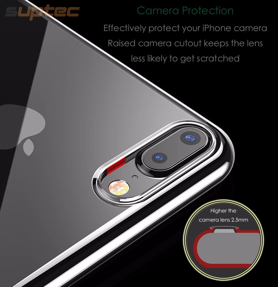 Ốp lưng iPhone 7 plus dẻo trong suốt Ultra Thin