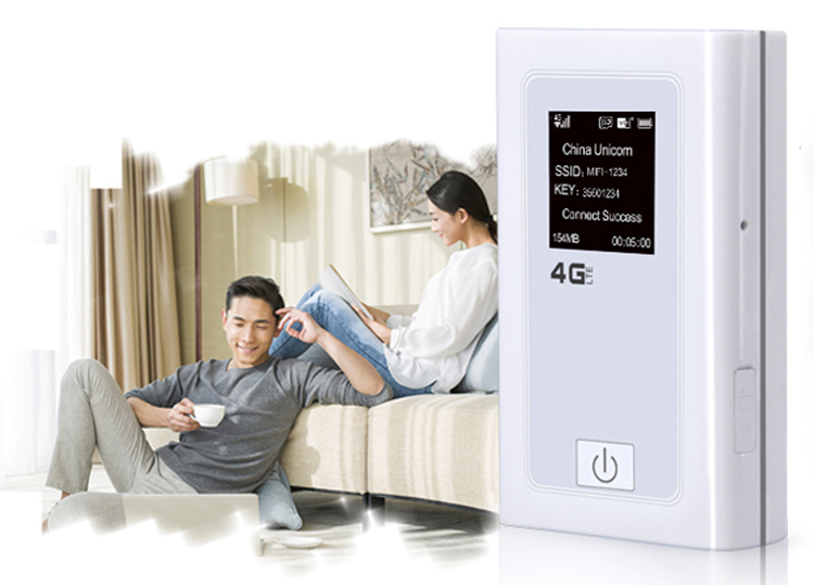 Bộ Phát Wifi Từ Sim 3G Hoặc 4G King Crwon MF965 - Hàng Nhập Khẩu - Trắng