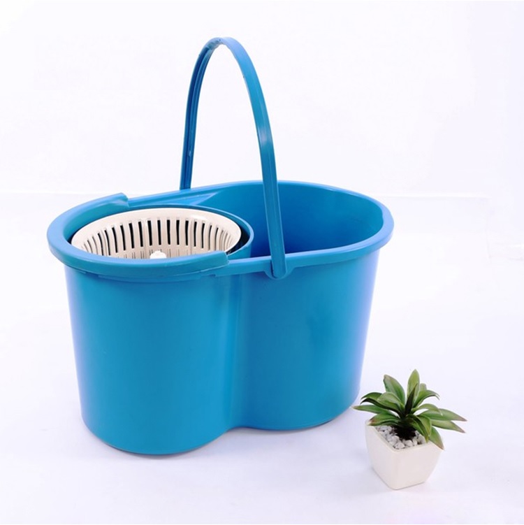 Bộ Lau Nhà Xoay Tay 360 Độ Fujishi Mop Smart FJ-360RN - Xanh Ngọc