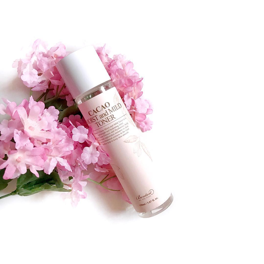 Bộ sản phẩm dưỡng ẩm phục hồi da chuyên sâu từ tinh chất cacao Benton Cacao Moist and Mild (Toner, Serum, Cream)