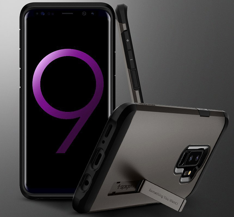 Ốp Lưng Samsung Galaxy S9 Plus Spigen Tough Armor - Hàng Chính Hãng