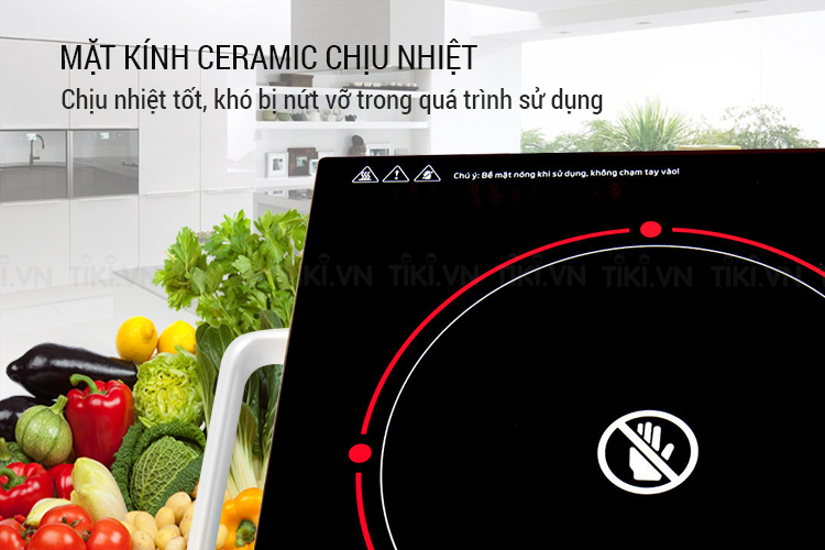 Bếp Điện Từ Đơn Taka TKR1A (2000W)