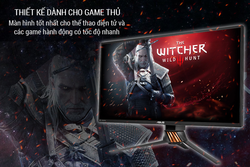 Màn Hình Asus ROG Swift PG258Q 25inch FullHD 1ms 240Hz TN - Hàng Chính Hãng